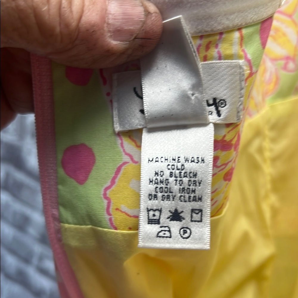 Lilly Pulitzer‎ dress- Pink and Yellow - Picture 7 of 11